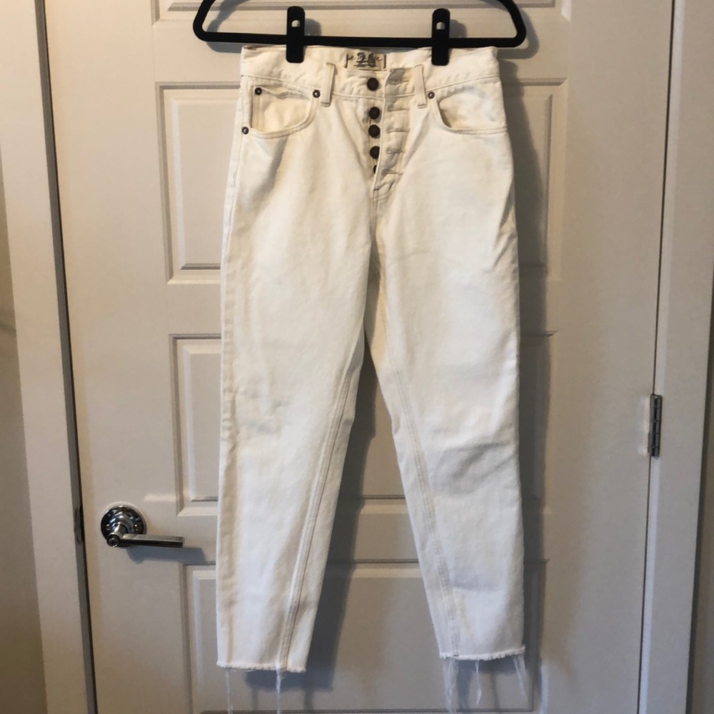 Free People raw-hem jeans